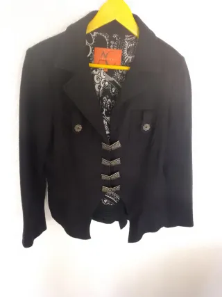 Chaqueta 100% Lana estilo militar Alba Conde