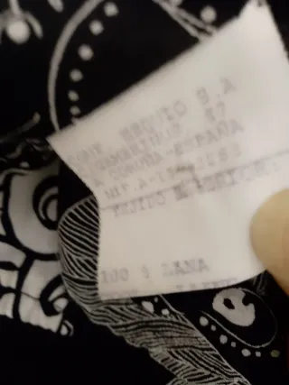 Chaqueta 100% Lana estilo militar Alba Conde