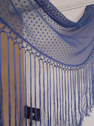 Traje Flamenca blanco en Batista perforada, t 38