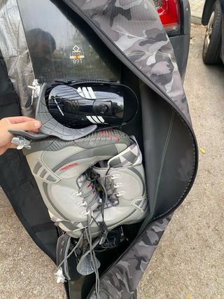 Tabla Snow 1.60 con Botas y Fijaciones