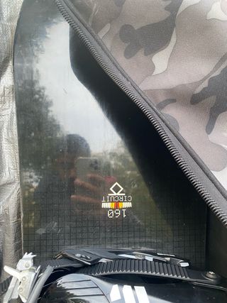 Tabla Snow 1.60 con Botas y Fijaciones