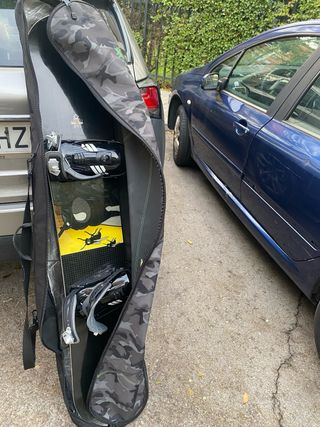 Tabla Snow 1.60 con Botas y Fijaciones