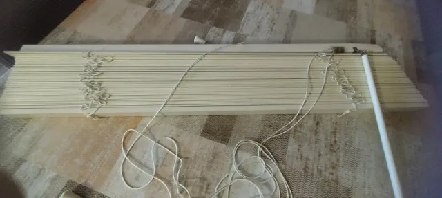 Persiana Veneciana Madera Ikea Blanca