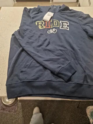 Sudadera con capucha y estampado RIDE