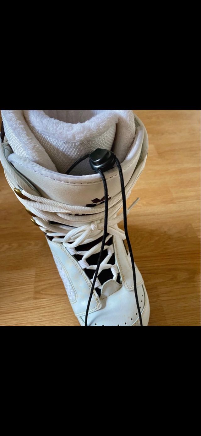 Botas de Snowboard Blancas