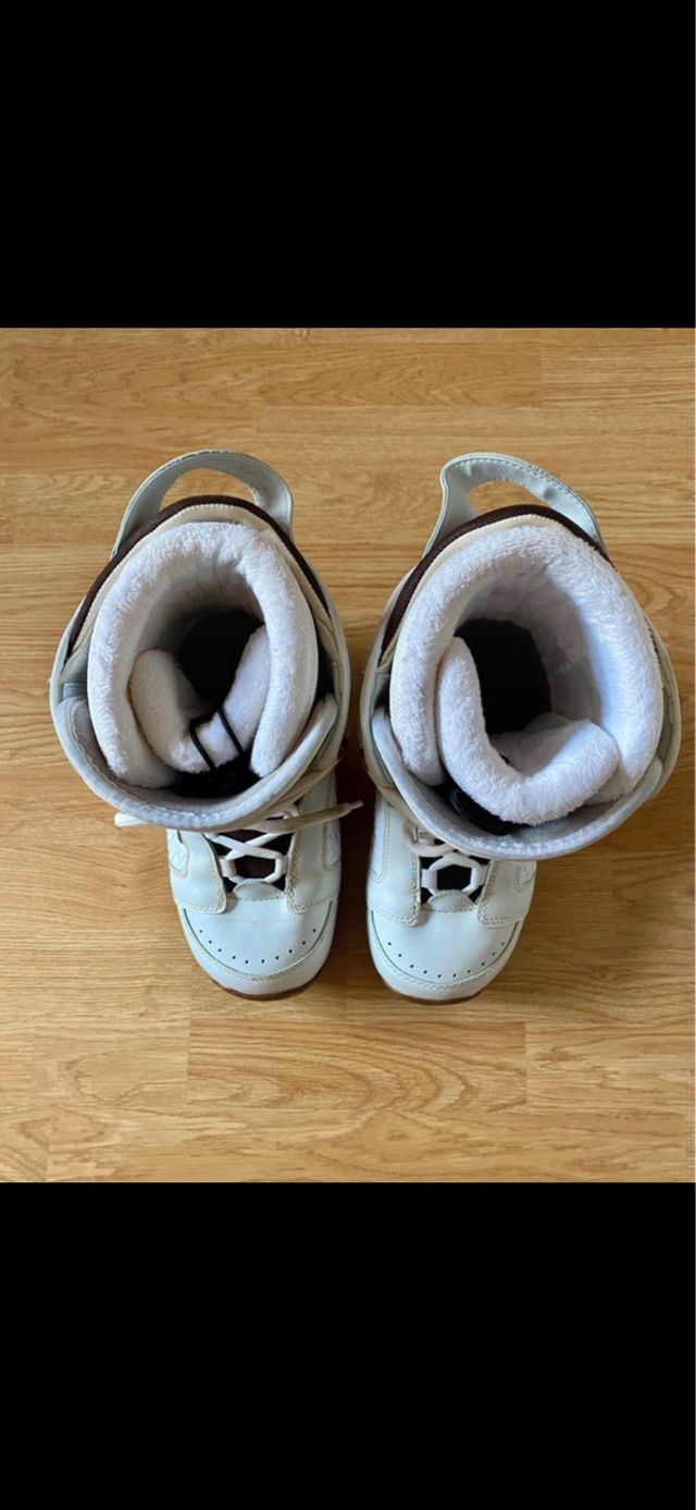 Botas de Snowboard Blancas