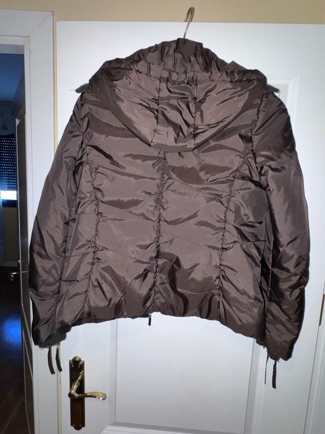 Chaqueta Zara Talla 38 Marrón
