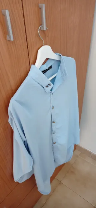 Camisa azul