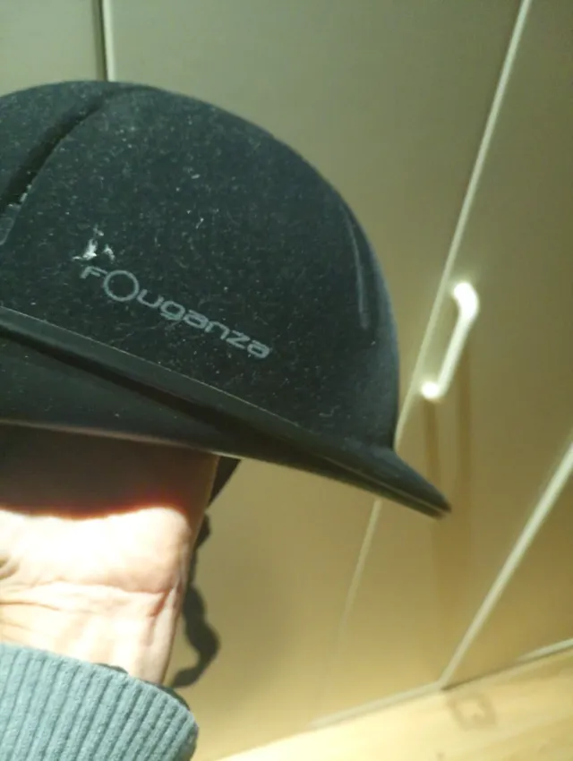 Casco equitazione nero