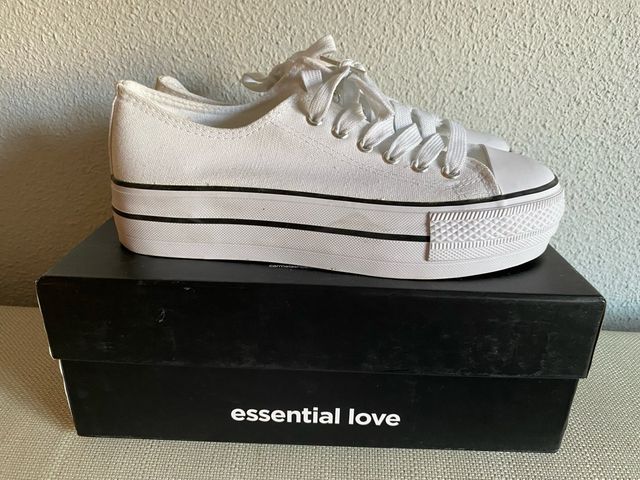 Zapatillas blancas plataforma