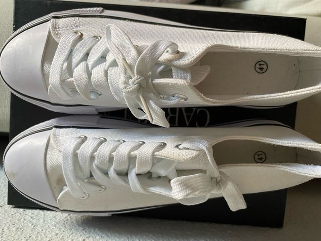 Zapatillas blancas plataforma