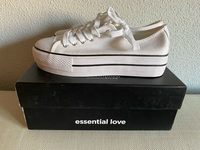 Zapatillas blancas plataforma
