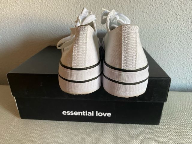 Zapatillas blancas plataforma