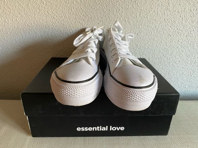 Zapatillas blancas plataforma
