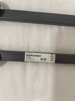 Guías correderas Ikea Pax (Set de 4)