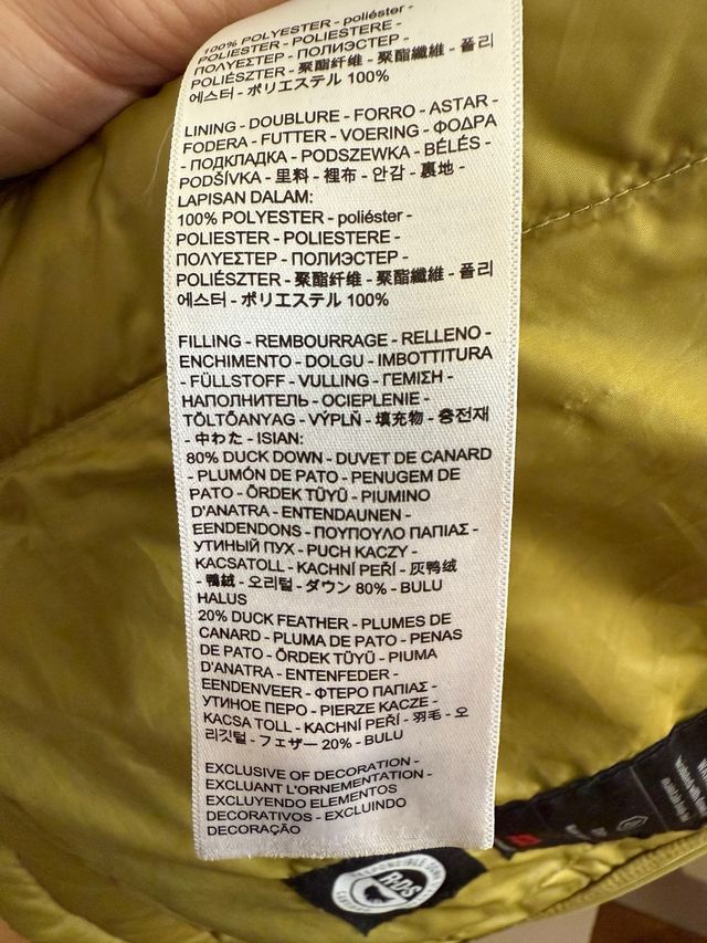 Chaqueta Levi's plumas