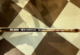 Gafas de sol Ray-Ban New Caravan Doradas