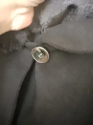 Elegante abrigo negro mujer ANTEA