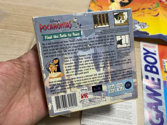 Disney Pocahontas Game Boy