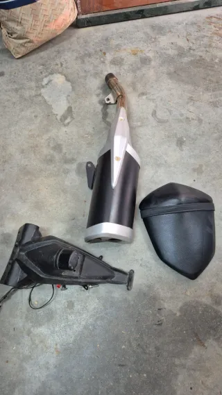 Kawasaki Z750 Naranja