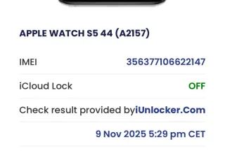 Apple Watch S5 44mm Negro