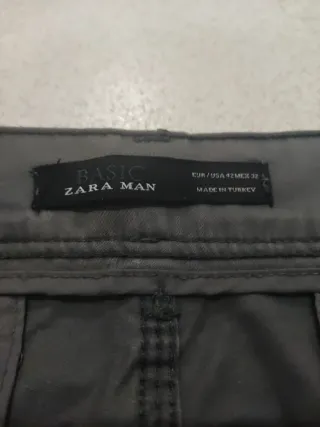 Pantalones Springfield Talla L/42 Pantalones Zara