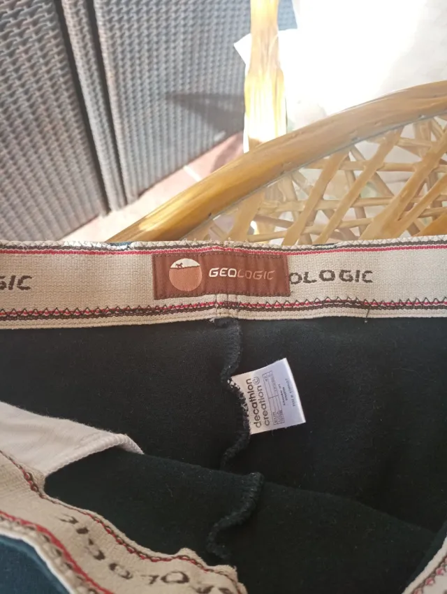 Pantaloncini da equitazione per bambina neri