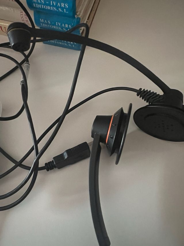 Cascos con micrófono USB