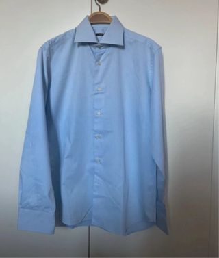 Camicia uomo cotone manica lunga