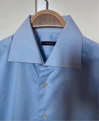 Camicia uomo cotone manica lunga