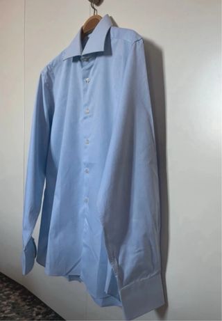 Camicia uomo cotone manica lunga