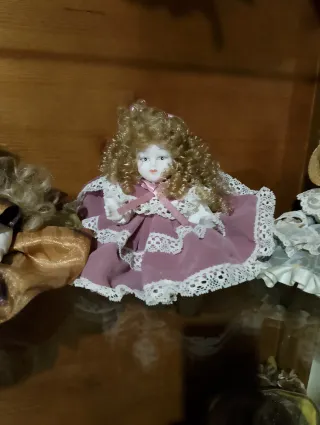 9 Bambole in ceramica