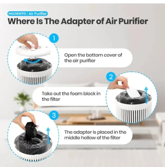 Purificador de Aire MORENTO Compacto