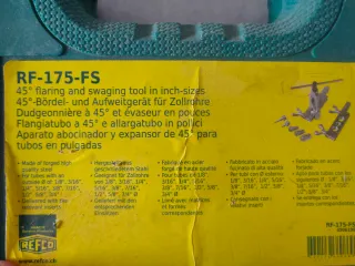 Abocinador y expansor RF-175-FS