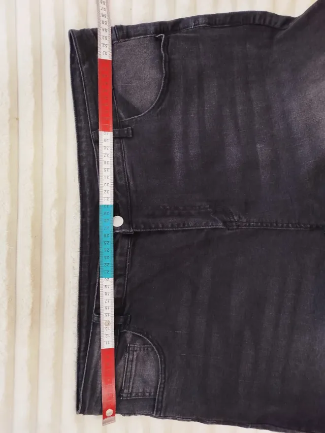 Vaqueros Mujer Talla Grande 52-54 Negro Nuevo 4XL