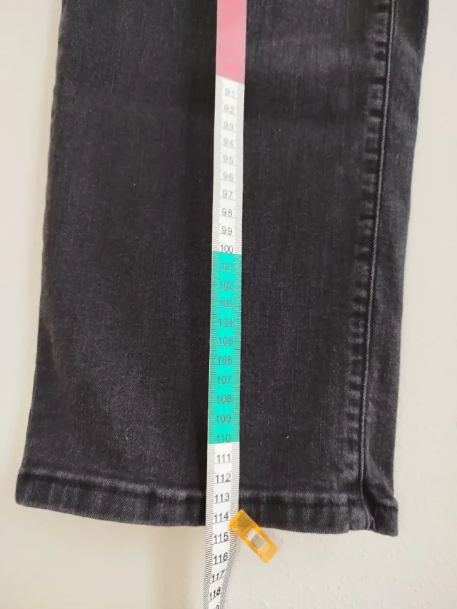 Vaqueros Mujer Talla Grande 52-54 Negro Nuevo 4XL