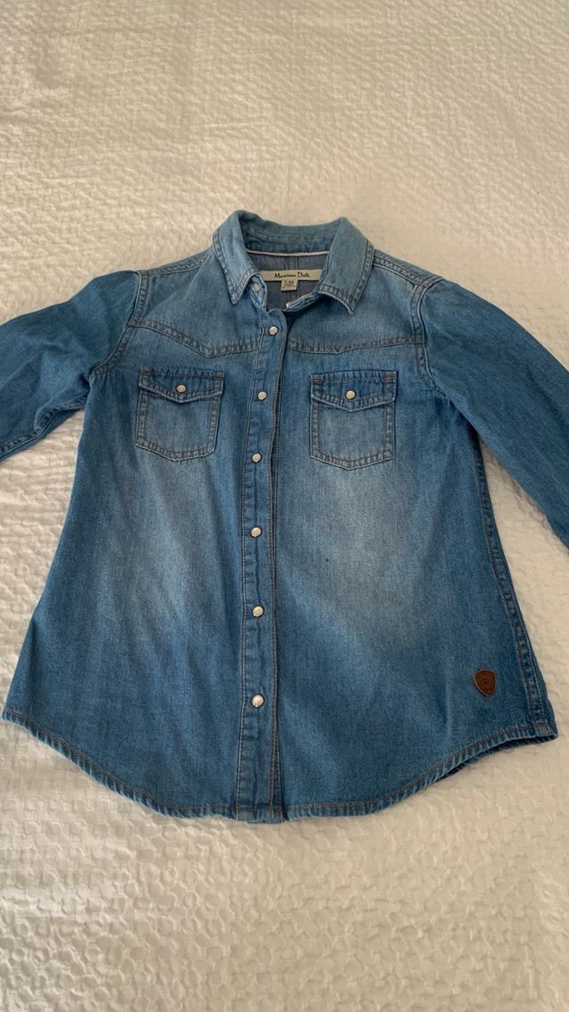 Camisa vaquera niño Massimo Dutti