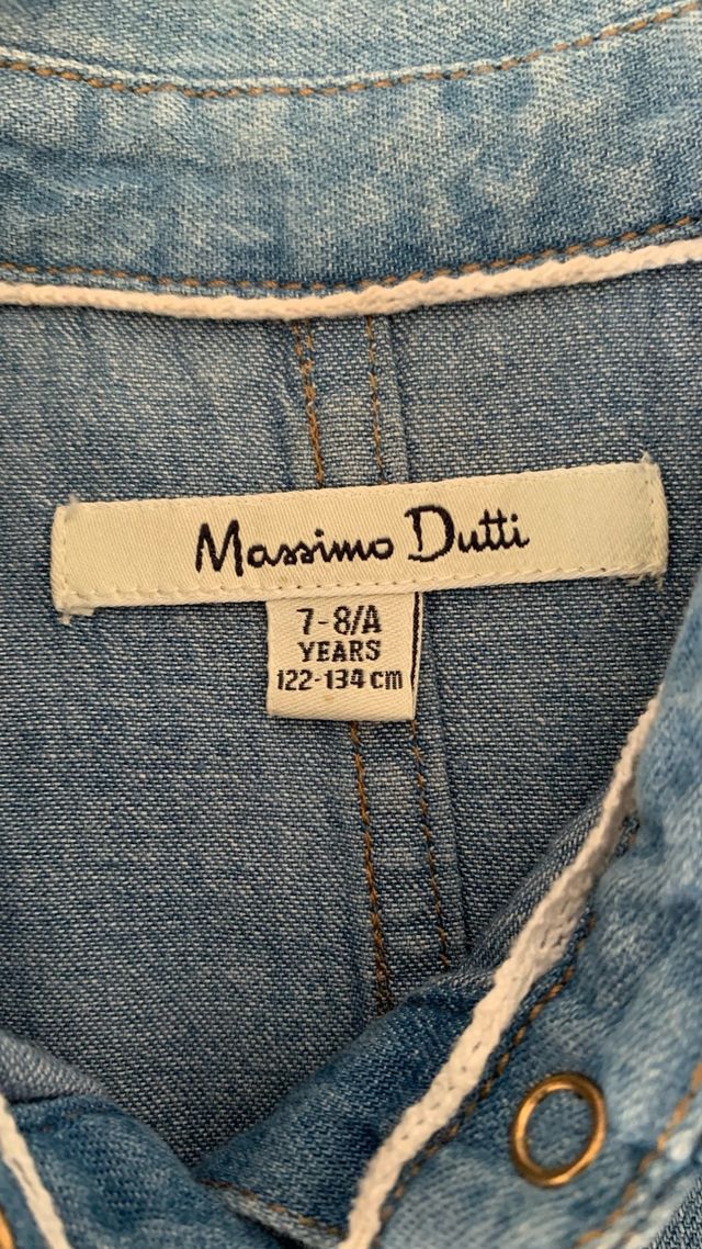 Camisa vaquera niño Massimo Dutti