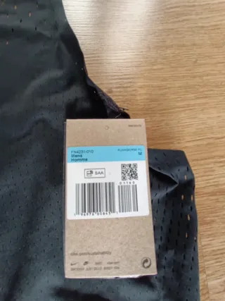 Camiseta Running Hombre Nike Negra