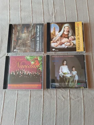 4 CDs Música de Navidad + regalo de Cd