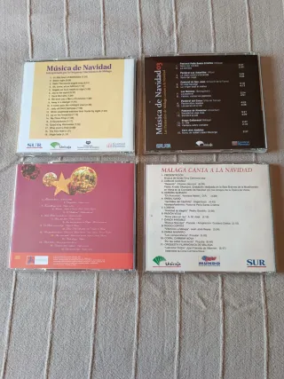 4 CDs Música de Navidad + regalo de Cd