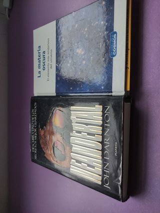 Libros: La materia oscura y Neandertal