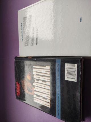 Libros: La materia oscura y Neandertal