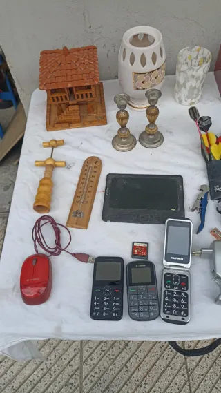 Lote objetos vintage