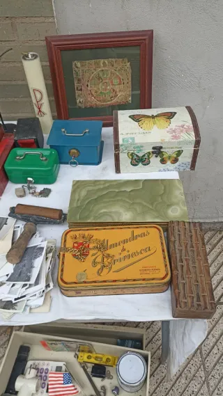 Lote objetos vintage
