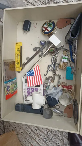 Lote objetos vintage