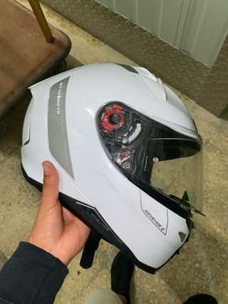 Casco Moto Integral Blanco Revenge 2