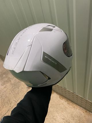 Casco Moto Integral Blanco Revenge 2