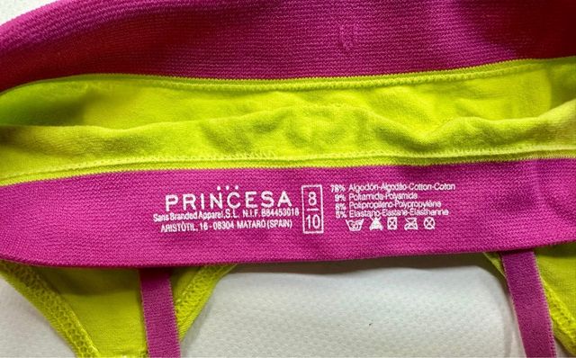 Conjunto niña Top+Braga Talla 8/10