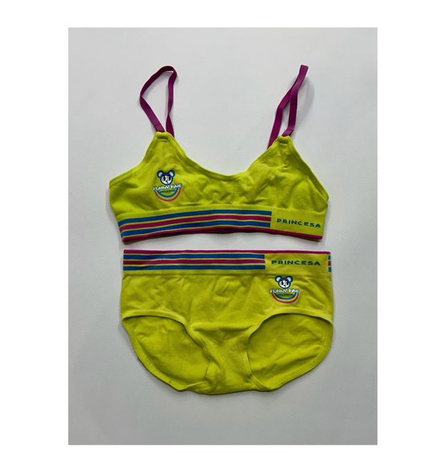 Conjunto niña Top+Braga Talla 8/10